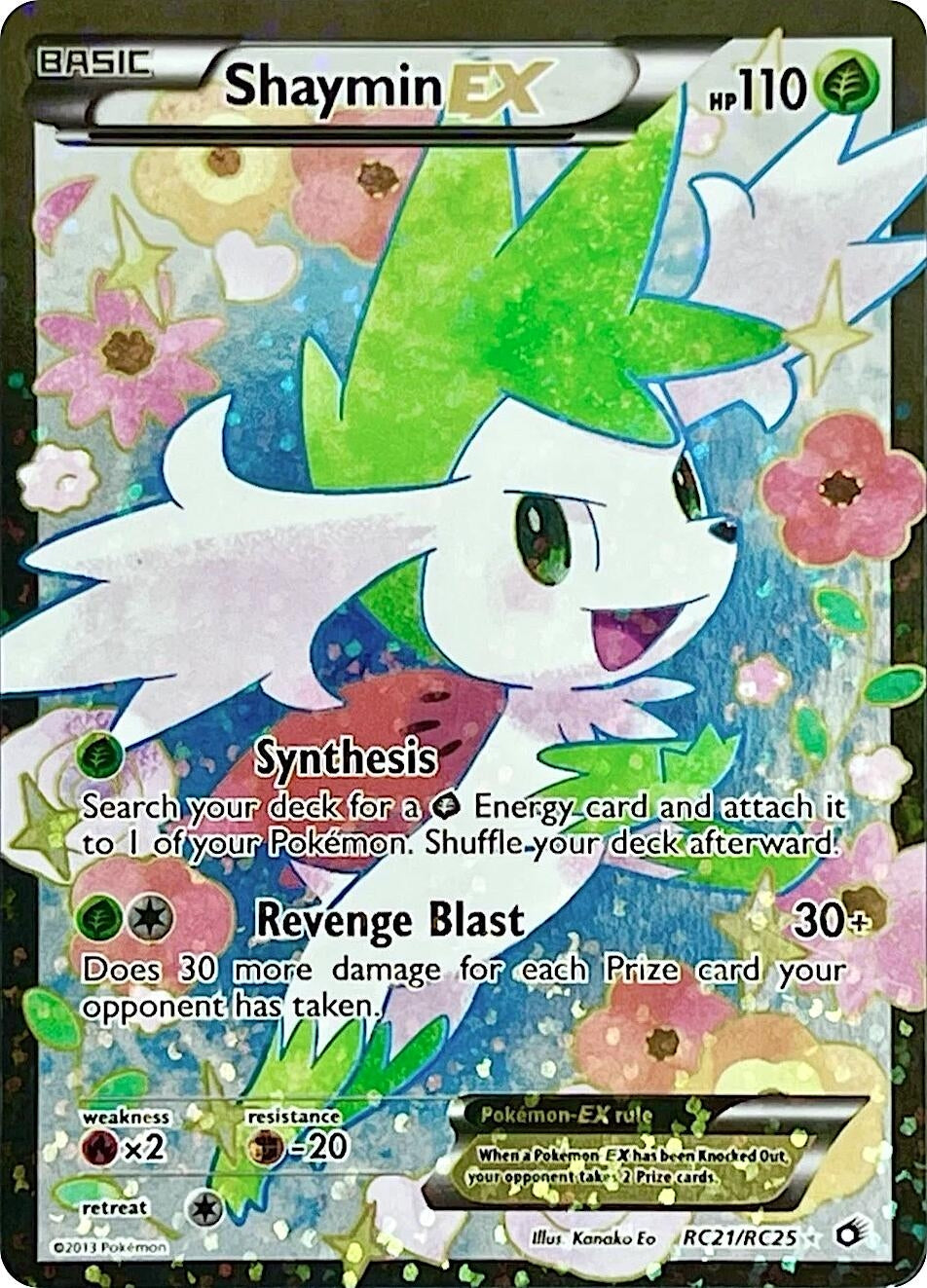 Image for Shaymin EX (Full Art) (RC21/RC25) (LTR) - Pokemon