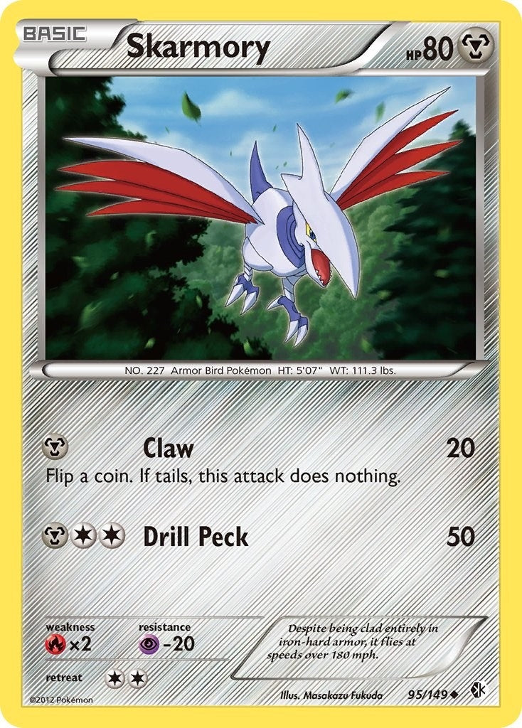 Image for Skarmory (95) (95/149) (BCR) - Pokemon