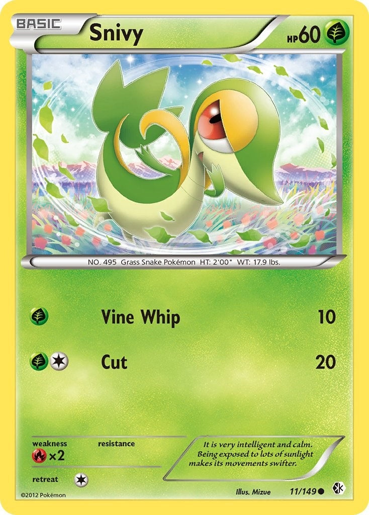 Image for Snivy (11/149) (BCR) - Pokemon