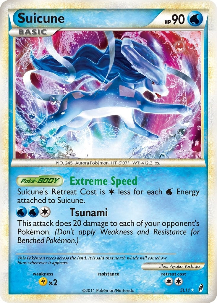 Image for Suicune (Shiny) (SL11) (CL) - Pokemon