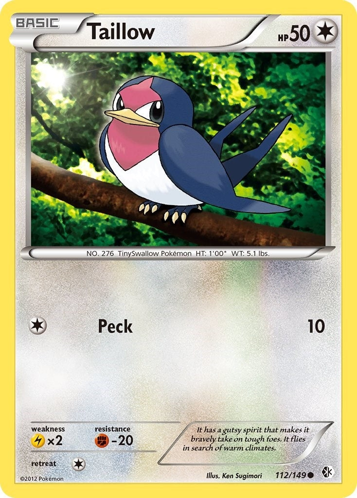 Image for Taillow (112/149) (BCR) - Pokemon