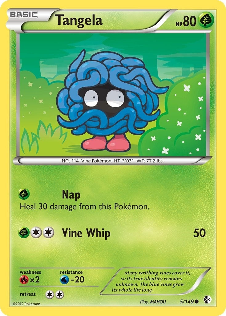 Image for Tangela (5/149) (BCR) - Pokemon