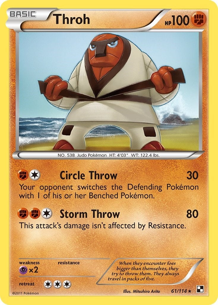 Image for Throh (61/114) (BLW) - Pokemon