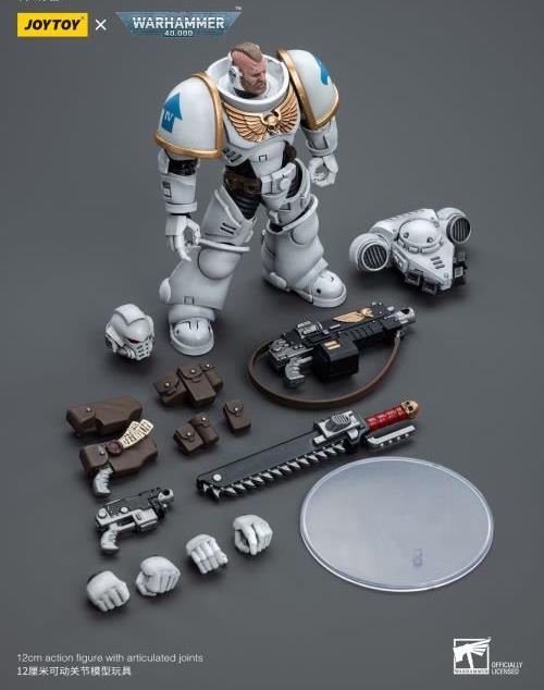 JoyToy - Warhammer 40000 - Space Marines White Consuls: Intercessor 2