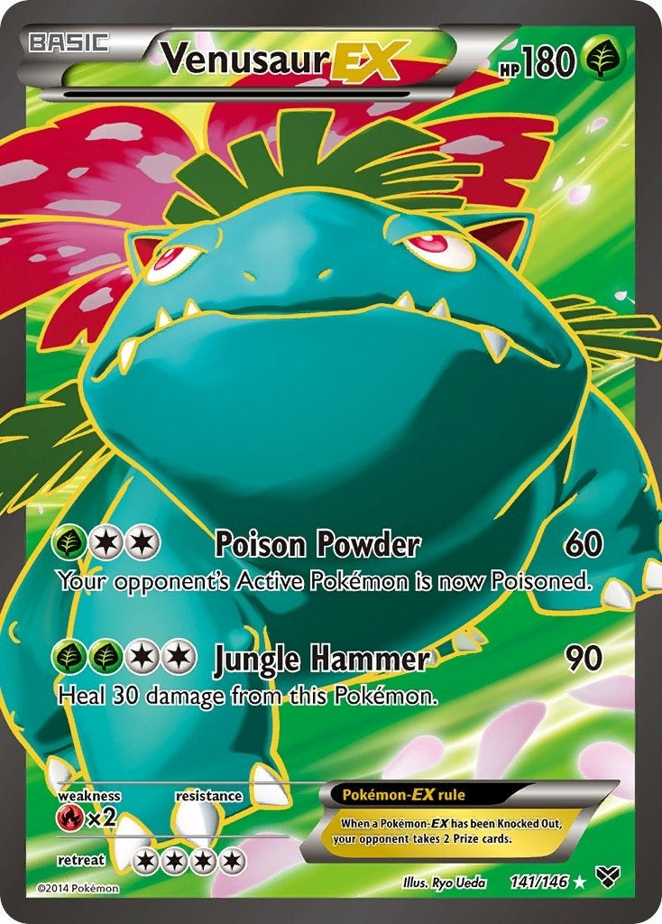 Image for Venusaur EX (141 Full Art) (141/146) (XY) - Pokemon