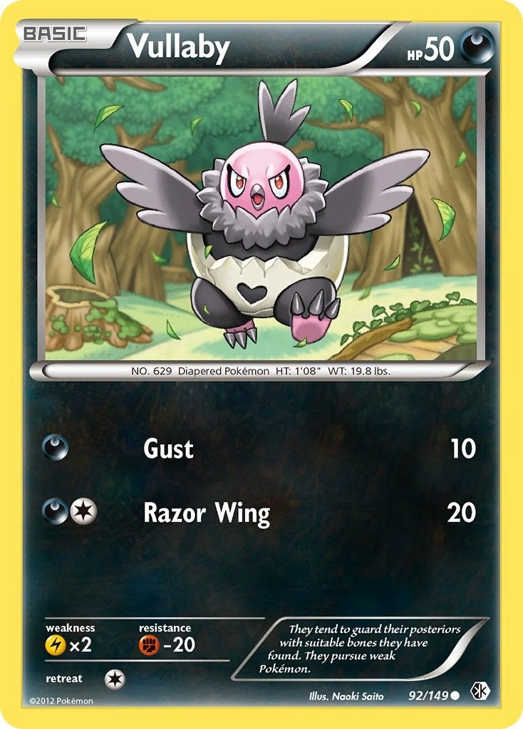 Image for Vullaby (92/149) (BCR) - Pokemon