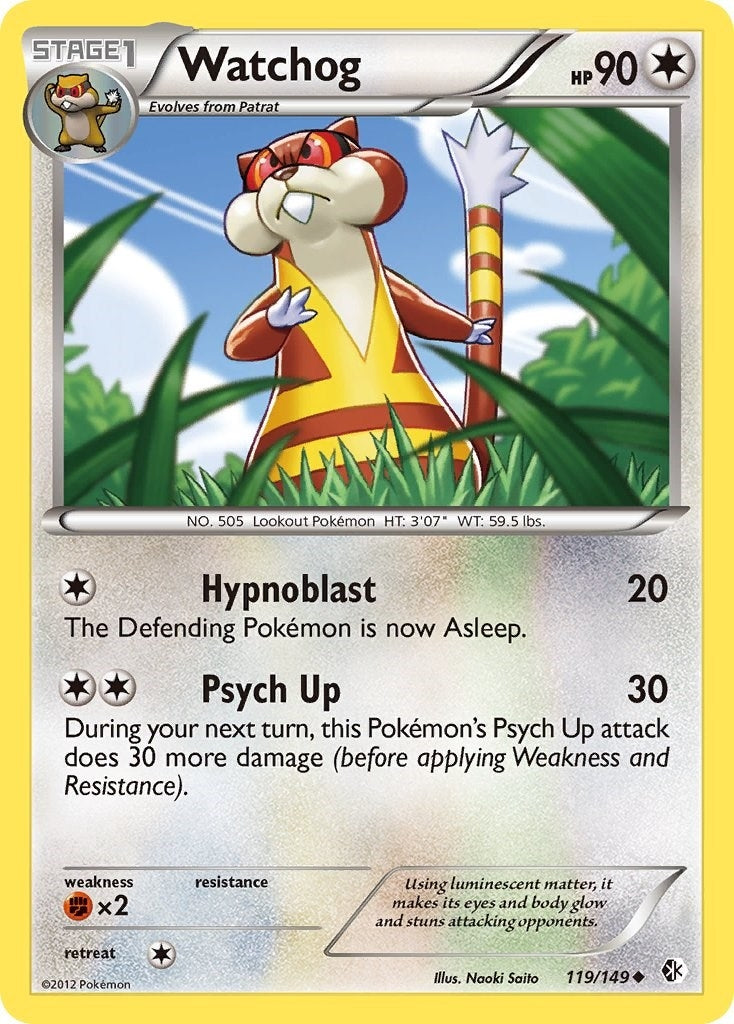 Image for Watchog (119/149) (BCR) - Pokemon