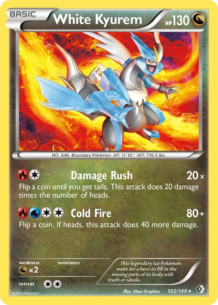Image for White Kyurem (102/149) (BCR) - Pokemon
