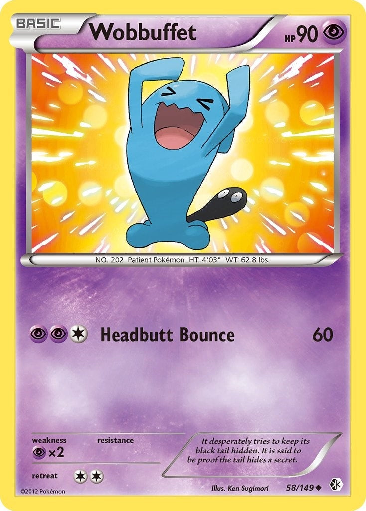 Image for Wobbuffet (58/149) (BCR) - Pokemon