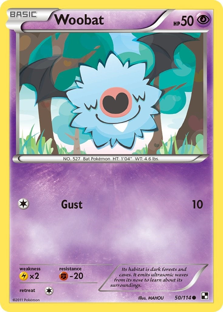 Image for Woobat (50/114) (BLW) - Pokemon