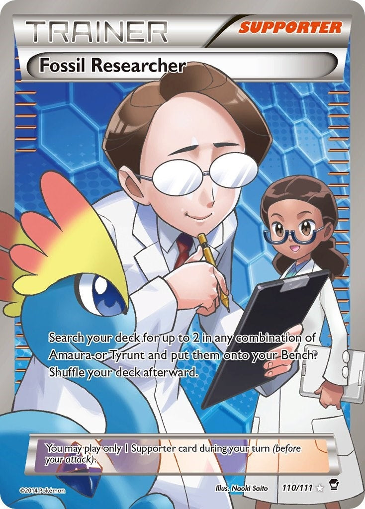 Image for Fossil Researcher (110 Full Art) (110/111) (FFI) - Pokemon