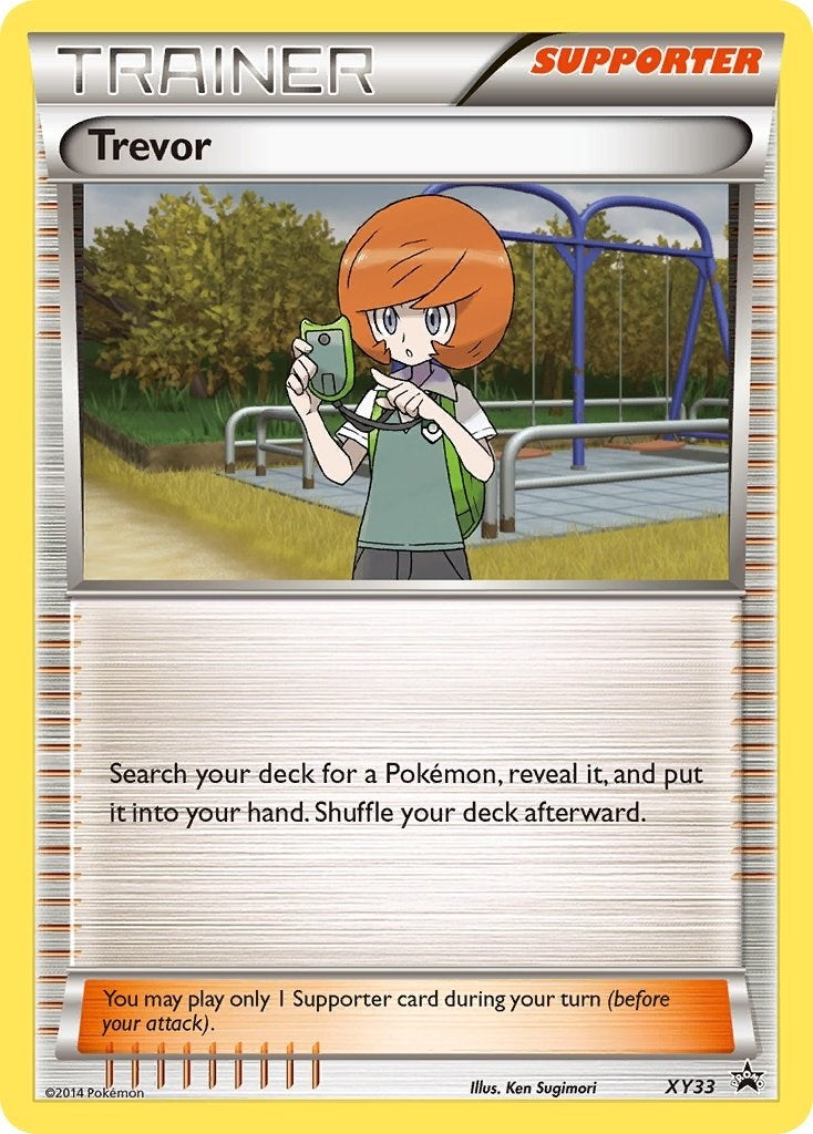 Image for Trevor - XY33 (XY33) (PR) - Pokemon