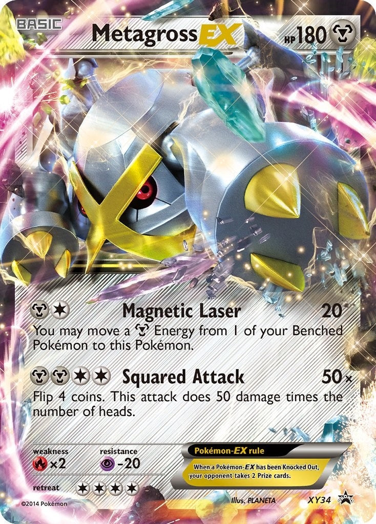 Image for Metagross EX (Shiny) (XY34) (PR) - Pokemon