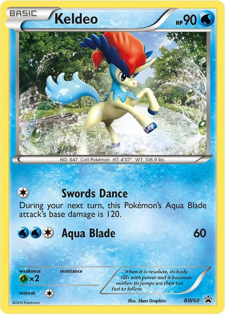 Image for Keldeo - BW60 (BW60) (PR) - Pokemon