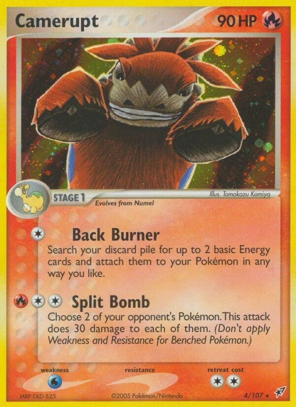 Image for Camerupt (4/107) (DX) - Pokemon