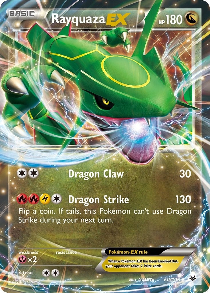 Image for Rayquaza EX (60) (60/108) (ROS) - Pokemon