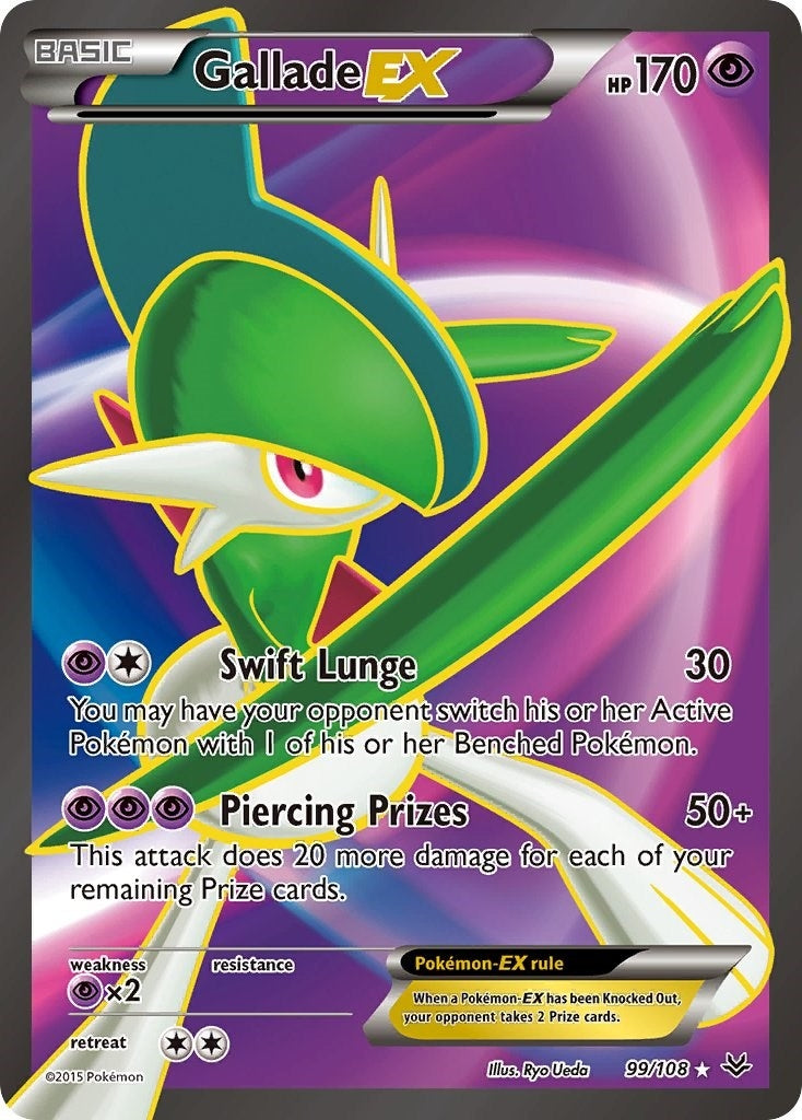 Image for Gallade EX (99 Full Art) (99/108) (ROS) - Pokemon