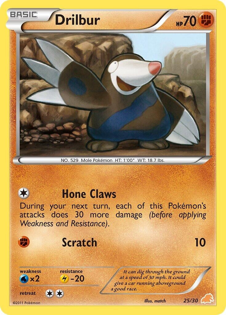 Drilbur (#25) (25/30) (BLW)
