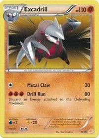 Image for Excadrill (#17 Non-Holo) (17/30) (BLW) - Pokemon