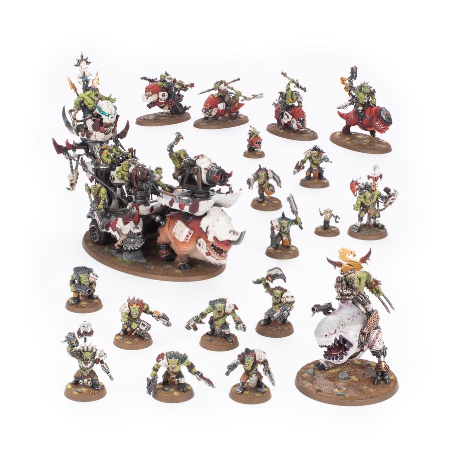 Warhammer - 40000 - ORKS: BEAST SNAGGA STAMPEDE