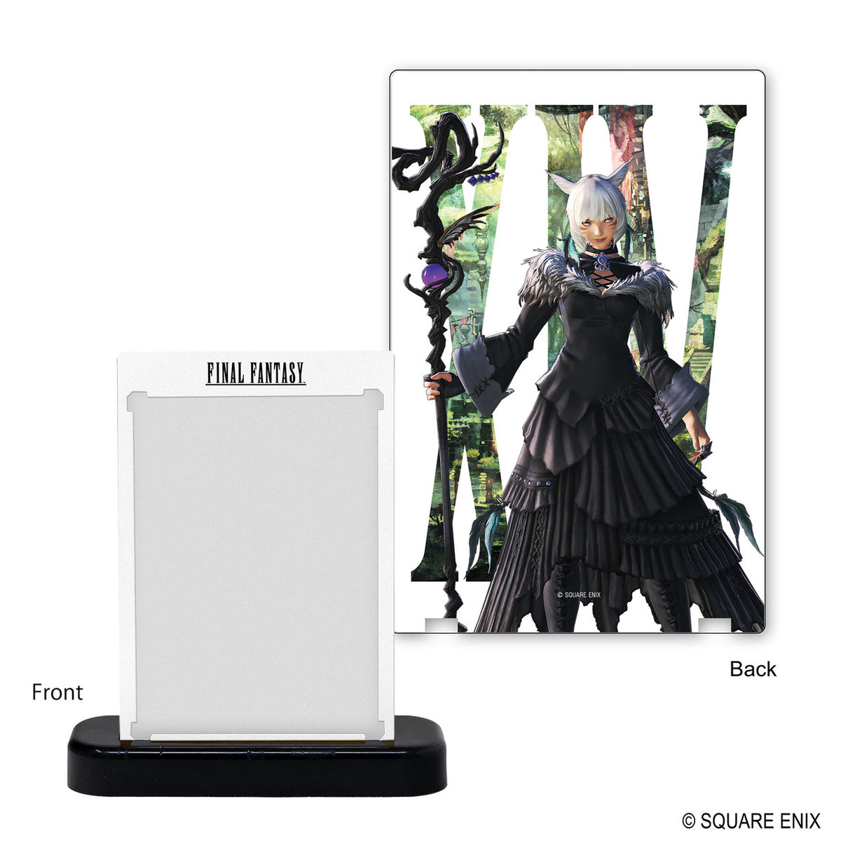 FINAL FANTASY 1TOUCH 35PT EDGE WHITE FRONT