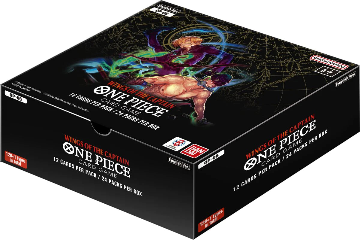 ONE PIECE CARD GAME - WINGS OF THE CAPTAIN BOOSTER BOX