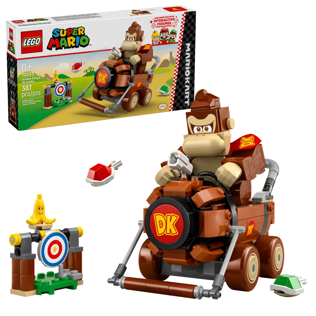 LEGO - Super Mario: Mario Kart - Donkey Kong + DK Jumbo