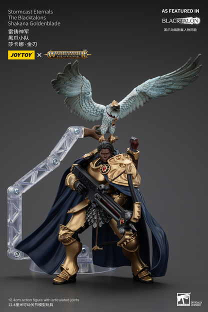 JoyToy - AGE of SIGMAR - Stormcast Eternals The Blacktalons Shakana Goldenblade