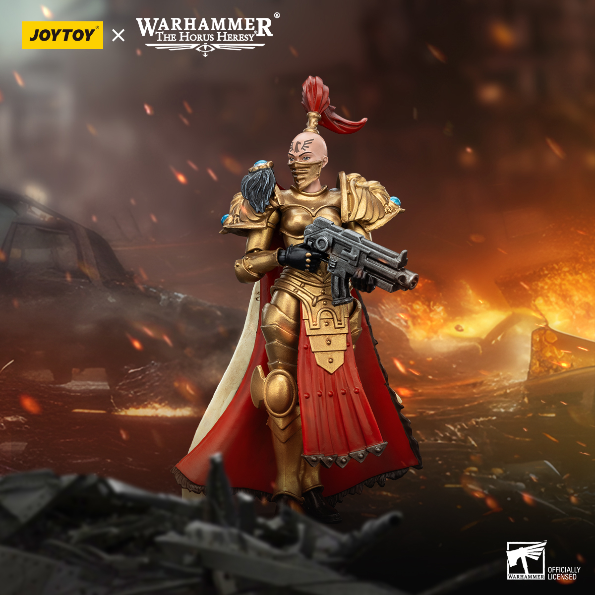 JoyToy - Warhammer 40000 - Sisters of Silence White Falcons Vigilator Cadre Vigilator 1