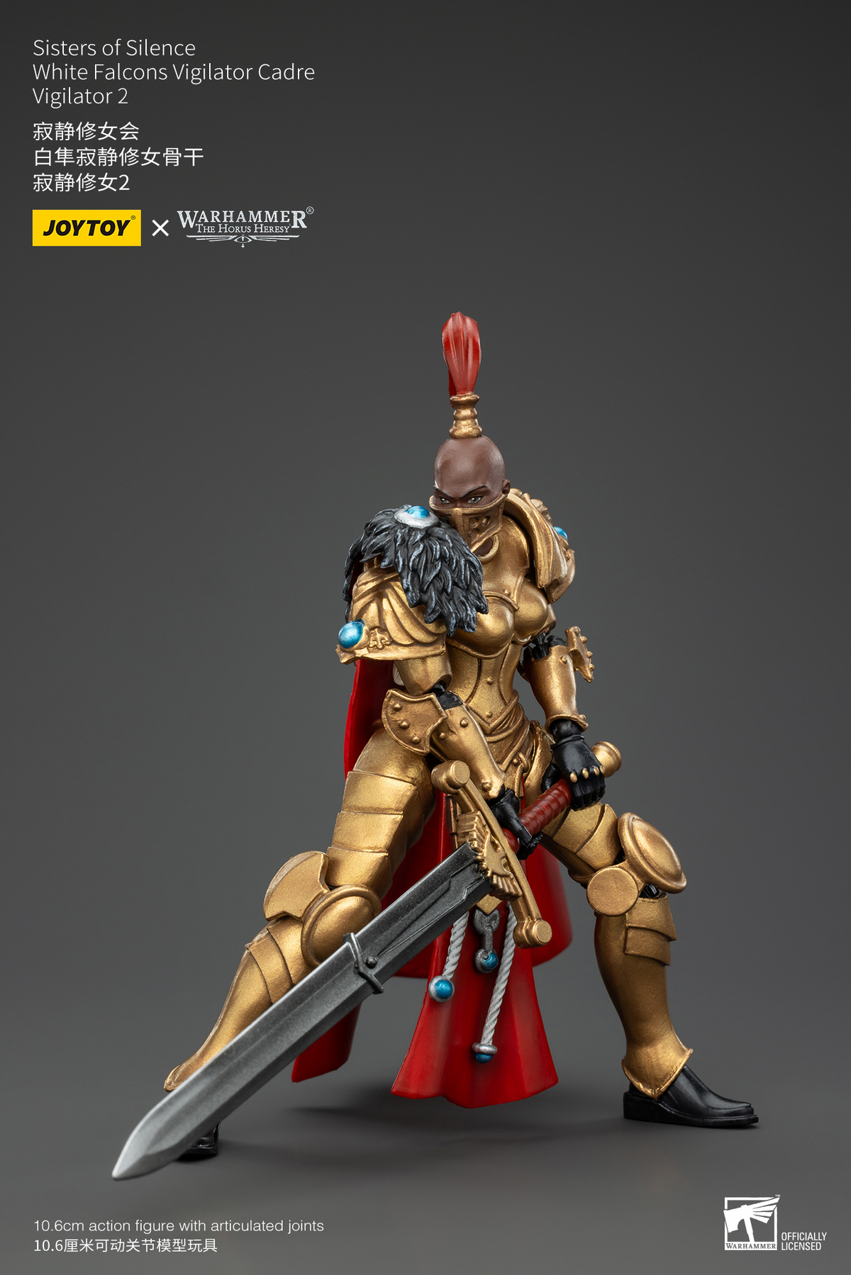JoyToy - Warhammer 40000 - Sisters of Silence White Falcons Vigilator Cadre Vigilator 2