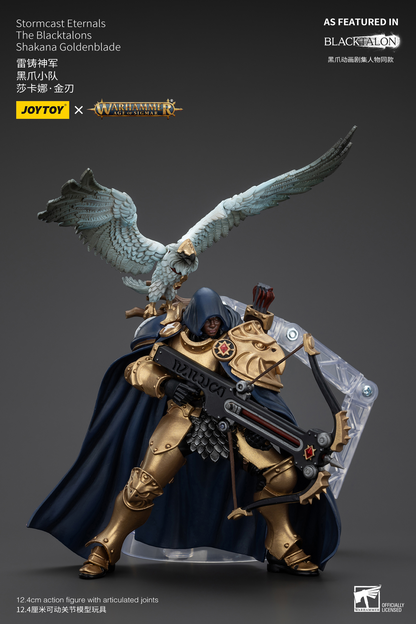 JoyToy - AGE of SIGMAR - Stormcast Eternals The Blacktalons Shakana Goldenblade