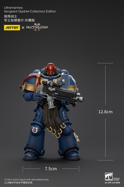 JoyToy - Warhammer 40000 - Space Marine Ultramarines Sergeant Gadriel-Collectors Edition