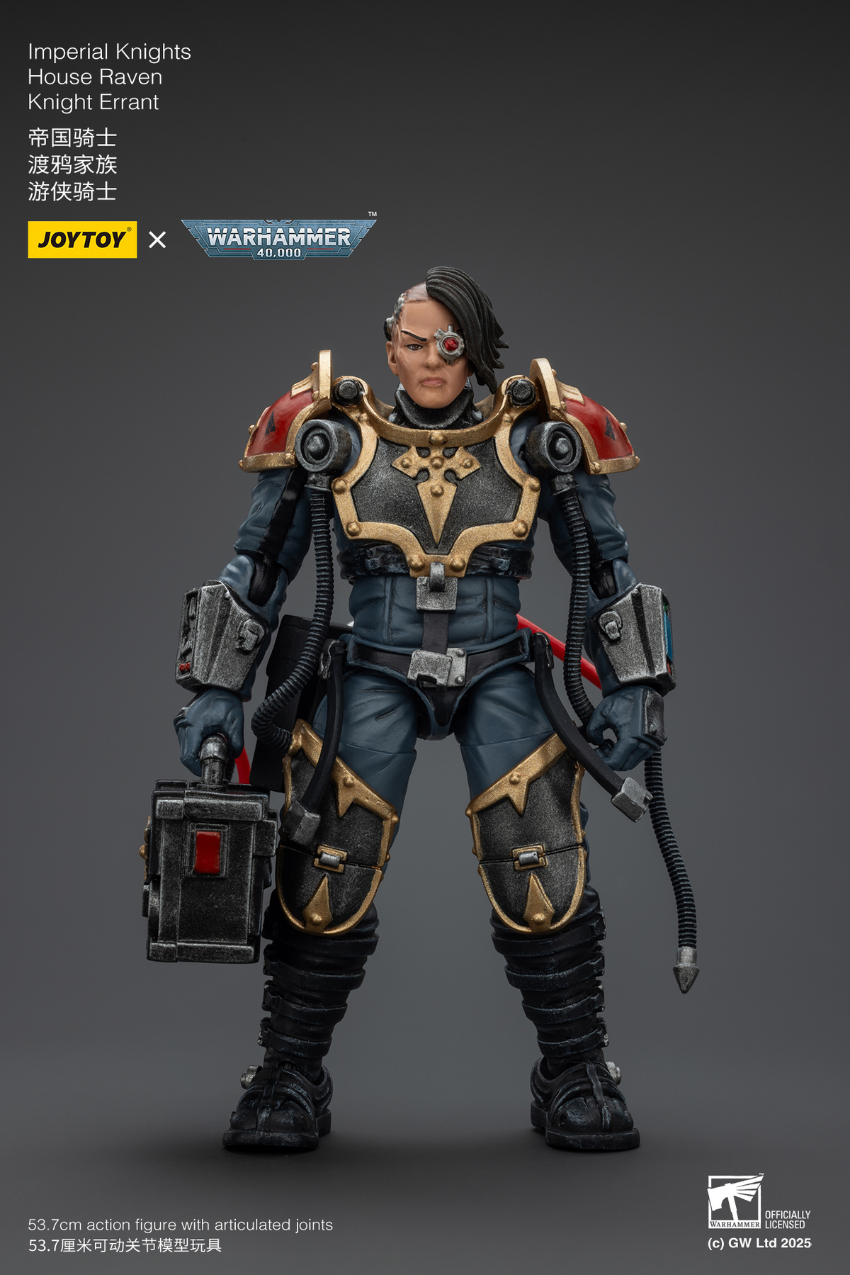 JoyToy - Warhammer 40000 - Imperial Knights House Raven Knight Errant