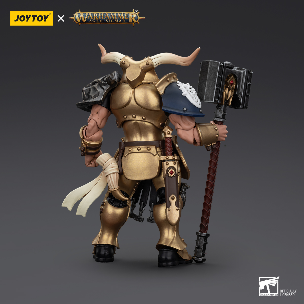 JoyToy - AGE of SIGMAR - Stormcast Eternals The Blacktalons Rostus Oxenhammer