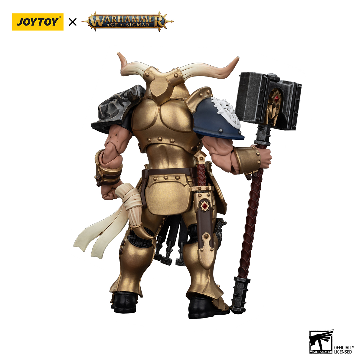 JoyToy - AGE of SIGMAR - Stormcast Eternals The Blacktalons Rostus Oxenhammer