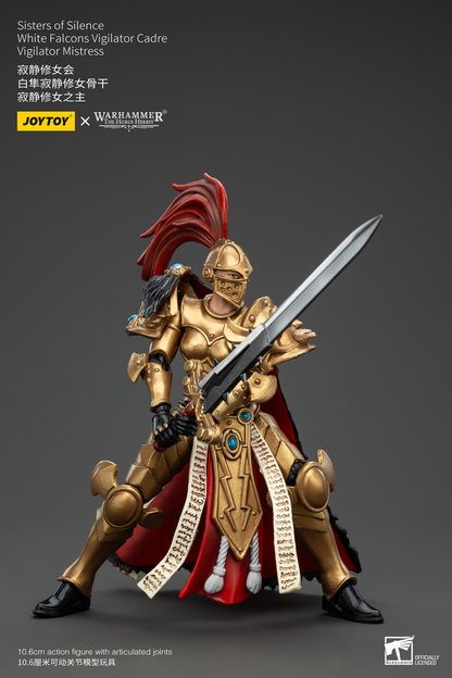 JoyToy - Warhammer 40000 - Sisters of Silence White Falcons Vigilator Cadre Vigilator Mistress
