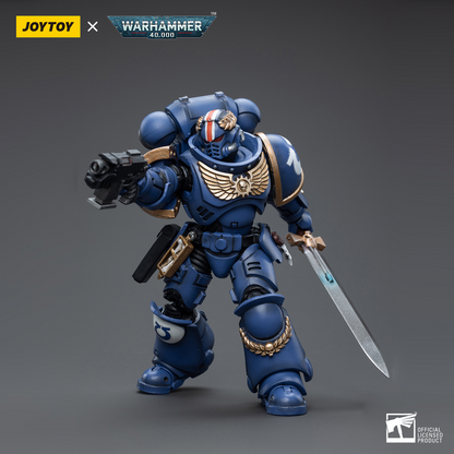 JoyToy - Warhammer 40000 - Space Marine Ultramarines Primaris Lieutenant Argaranthe