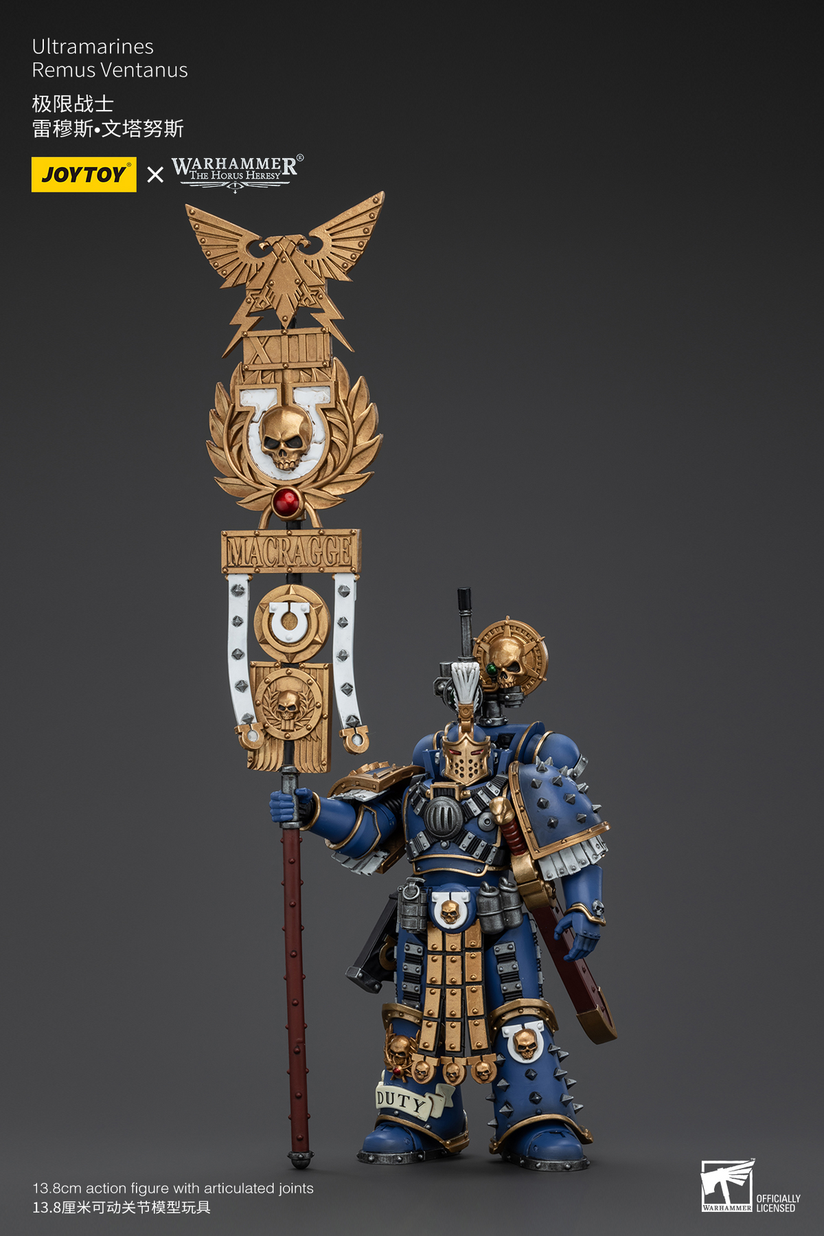 JoyToy - Warhammer 40000 - Space Marine Ultramarines Remus Ventanus