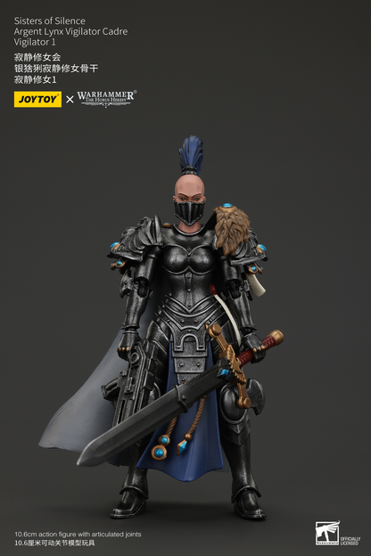 JoyToy - Warhammer 40000 - Sisters of Silence Argent Lynx Vigilator Cadre Vigilator 1