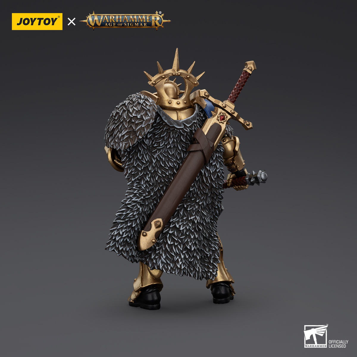 JoyToy - AGE of SIGMAR - Stormcast Eternals The Blacktalons Hendrick, The Silver Wolf
