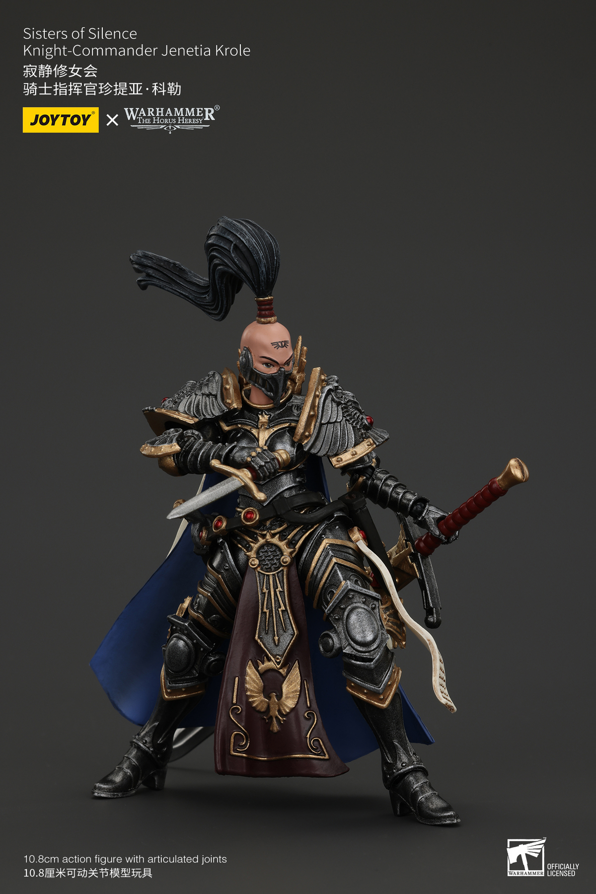 JoyToy - Warhammer 40000 - Sisters of Silence Knight-Commander Jenetia Krole