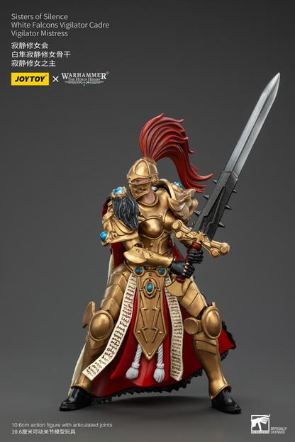 JoyToy - Warhammer 40000 - Sisters of Silence White Falcons Vigilator Cadre Vigilator Mistress