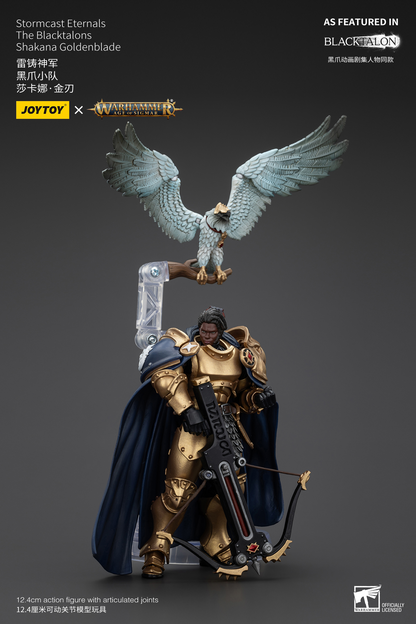 JoyToy - AGE of SIGMAR - Stormcast Eternals The Blacktalons Shakana Goldenblade