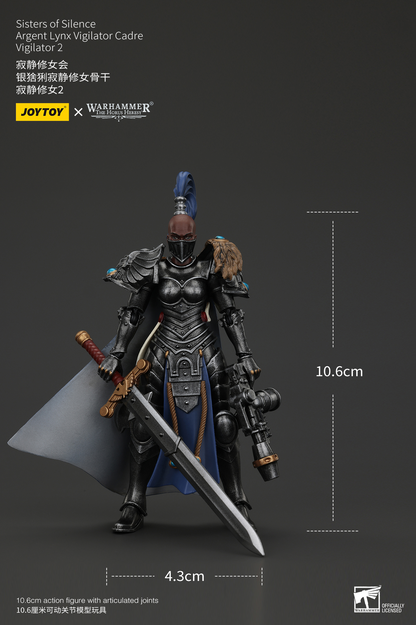 JoyToy - Warhammer 40000 - Sisters of Silence Argent Lynx Vigilator Cadre Vigilator 2
