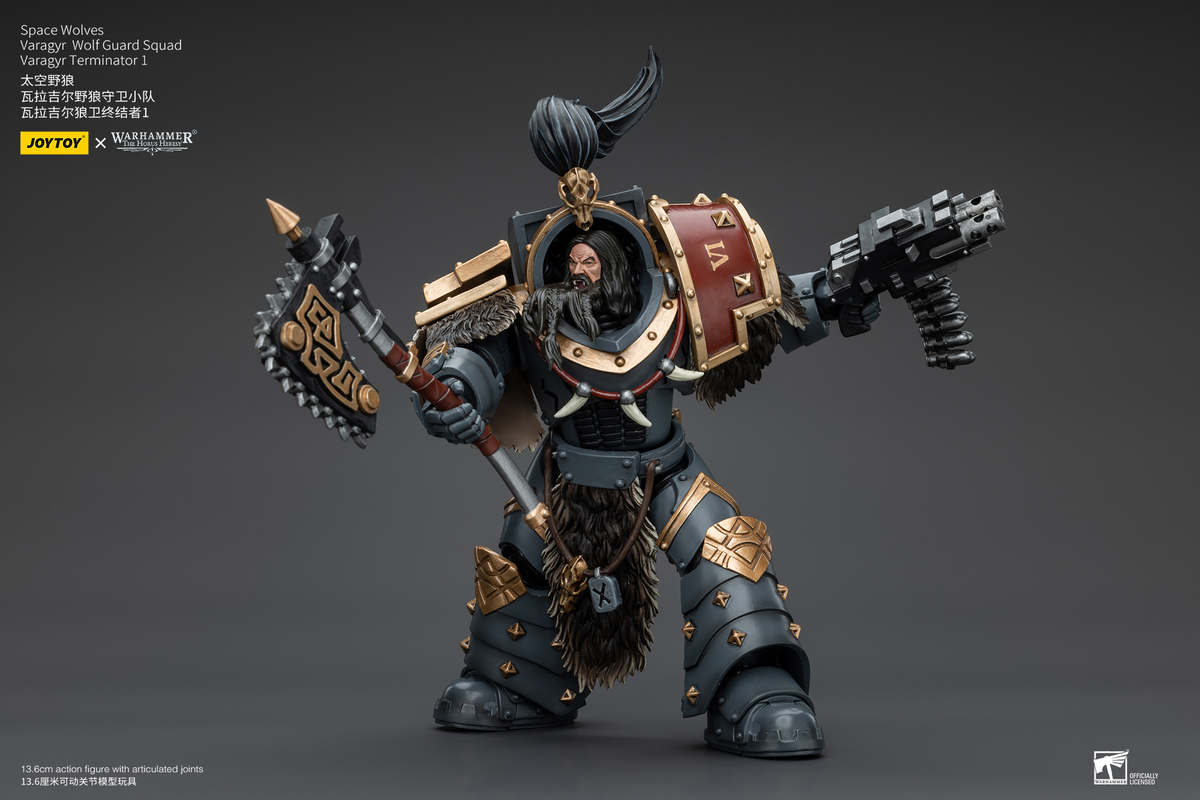 JoyToy - Warhammer 40000 - Space Wolves Varagyr Wolf Guard Squad Varagyr Terminator 1