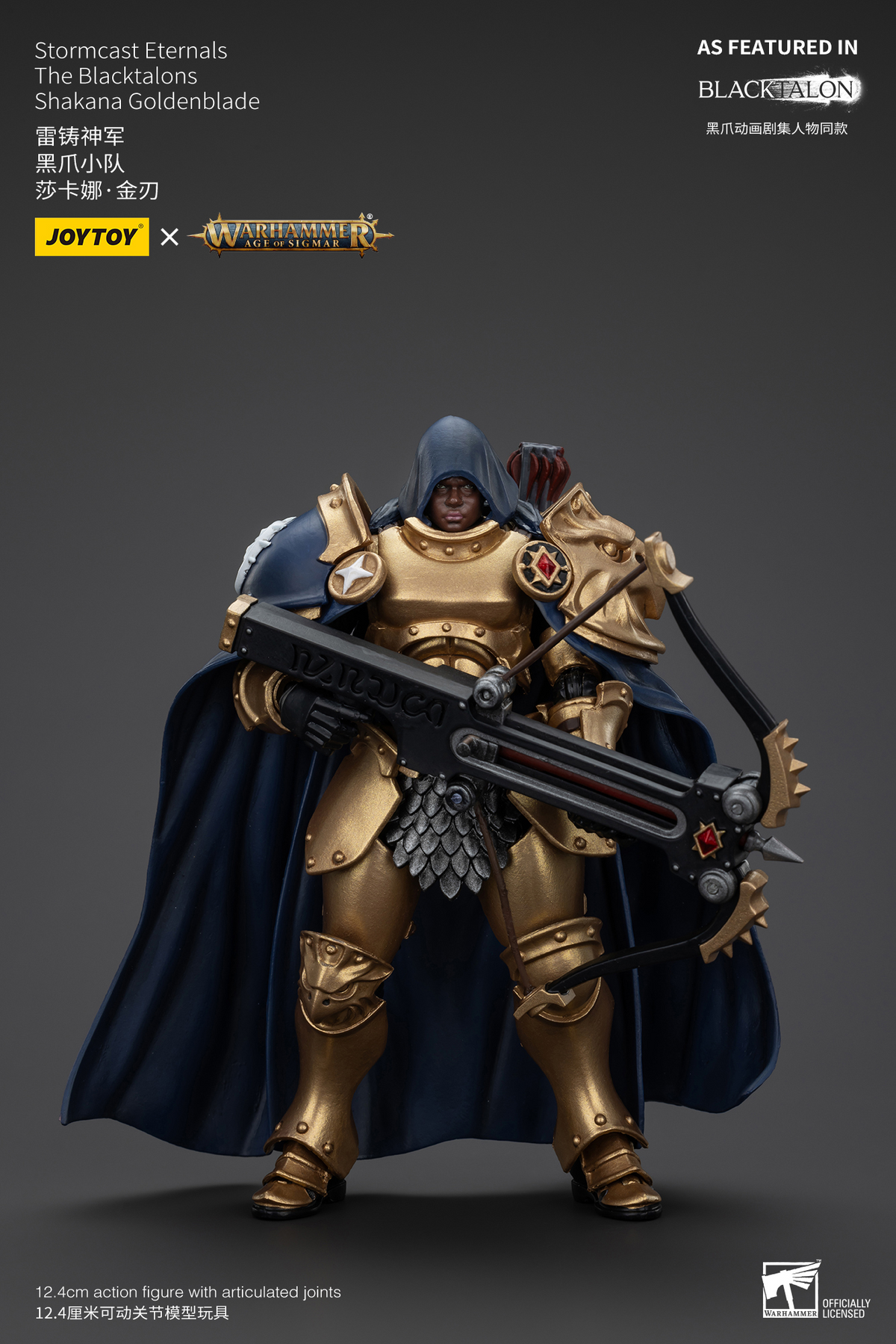 JoyToy - AGE of SIGMAR - Stormcast Eternals The Blacktalons Shakana Goldenblade