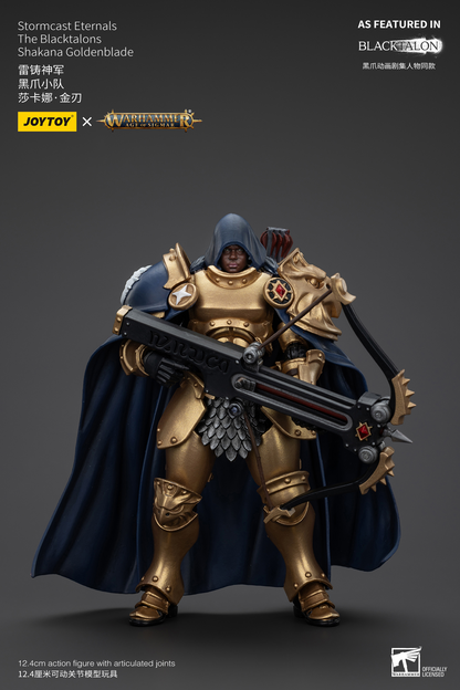 JoyToy - AGE of SIGMAR - Stormcast Eternals The Blacktalons Shakana Goldenblade