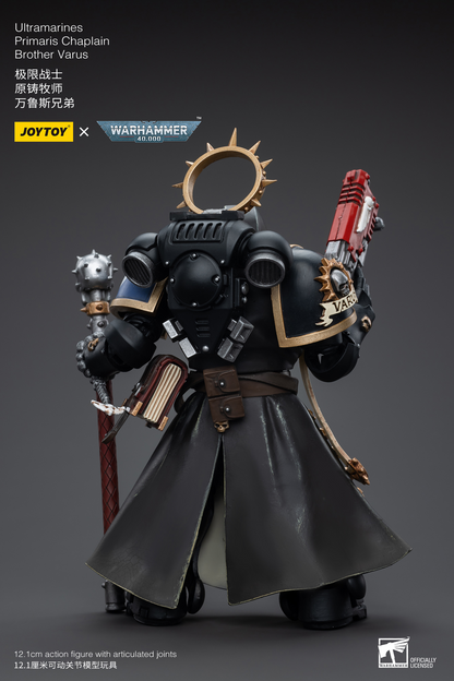 JoyToy - Warhammer 40000 - Space Marine Ultramarines Primaris Chaplain Brother Varus