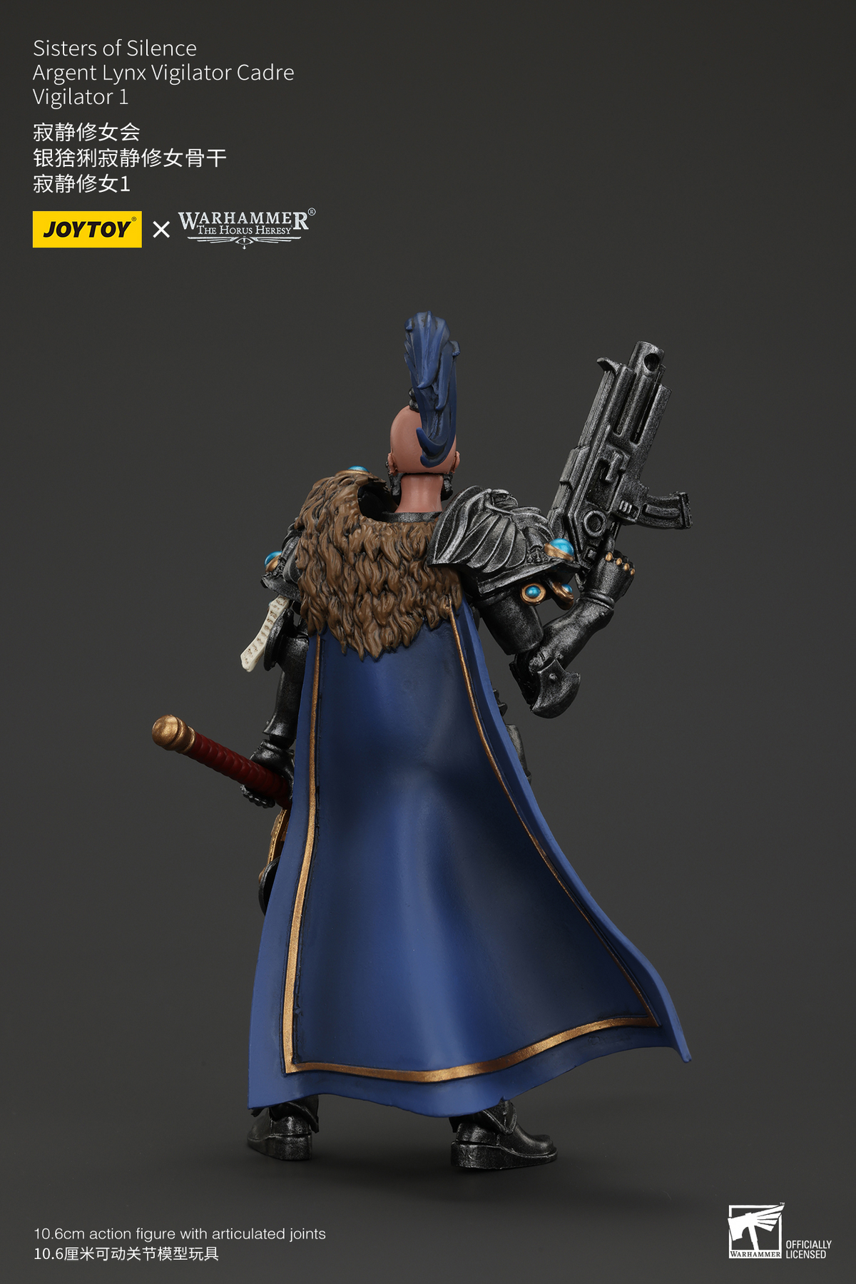 JoyToy - Warhammer 40000 - Sisters of Silence Argent Lynx Vigilator Cadre Vigilator 1