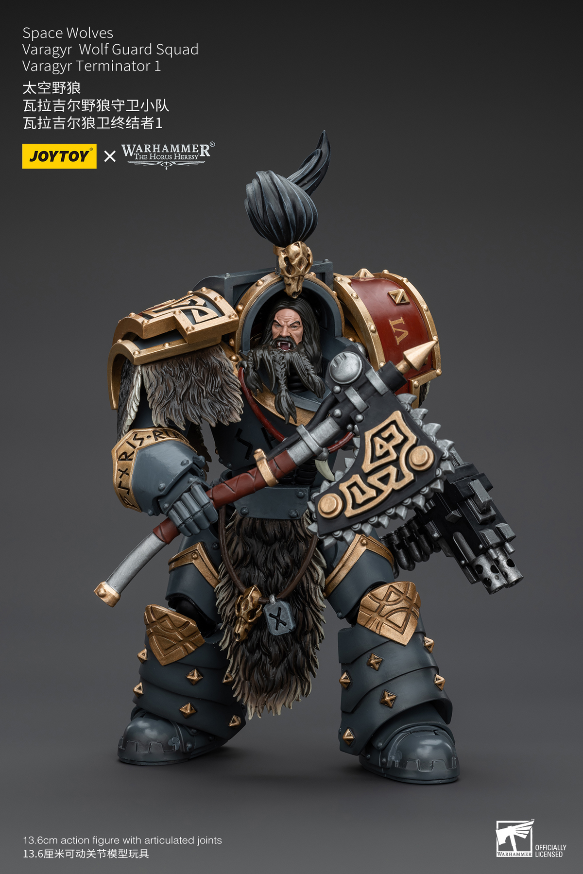 JoyToy - Warhammer 40000 - Space Wolves Varagyr Wolf Guard Squad Varagyr Terminator 1